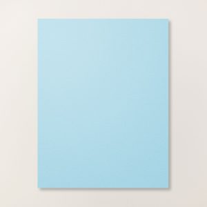 BALMY BLUE 8-1/2" X 11" CARDSTOCK