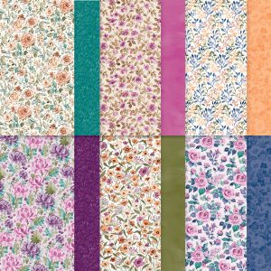 FLORAL CHARM 12" X 12" (30.5 X 30.5 CM) DESIGNER SERIES PAPER