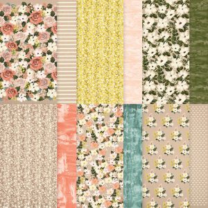 BRUSHED WITH BEAUTY 12" X 12" (30.5 X 30.5 CM) DESIGNER SERIES PAPER