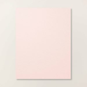 BARELY BLUSH 8-1/2" X 11" CARDSTOCK