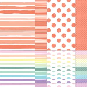 SUBTLES PAINTED PATTERNS 12" X 12" (30.5 X 30.5 CM) DESIGNER SERIES PAPER