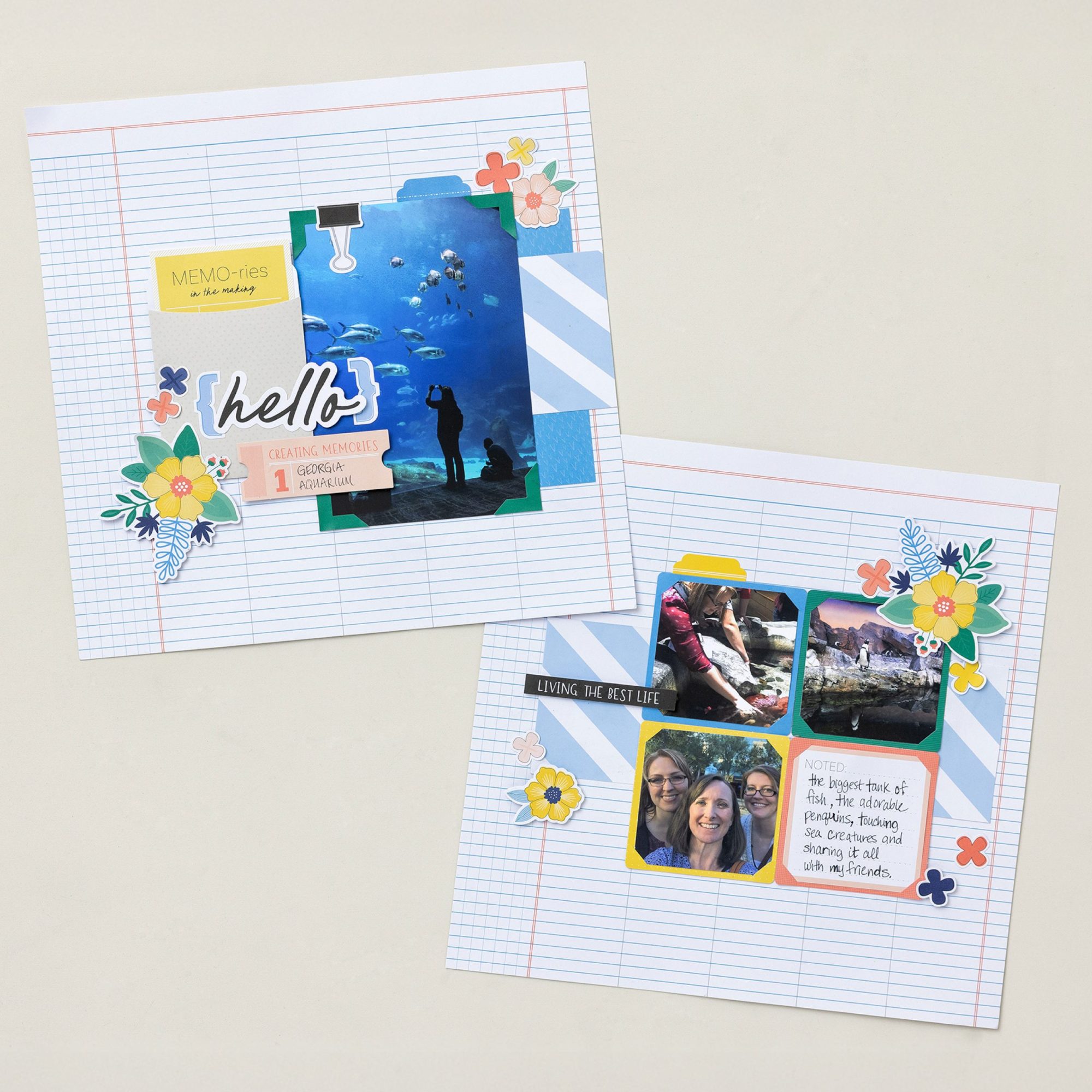 SUNNIEST STORIES SCRAPBOOKING KIT