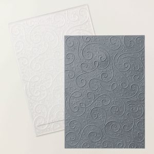 SWIRLS OF MAGIC EMBOSSING FOLDER