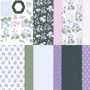 VIOLET DREAMS 12" X 12" (30.5 X 30.5 CM) SPECIALTY DESIGNER SERIES PAPER