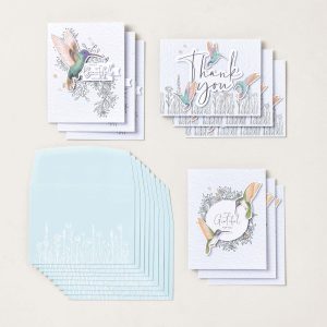 FLUTTERING GARDEN PAPER PUMPKIN PAST KIT (ENGLISH)