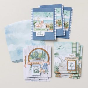 LAKESIDE RETREAT PAPER PUMPKIN PAST KIT (ENGLISH)