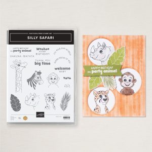 SILLY SAFARI PHOTOPOLYMER STAMP SET (ENGLISH)